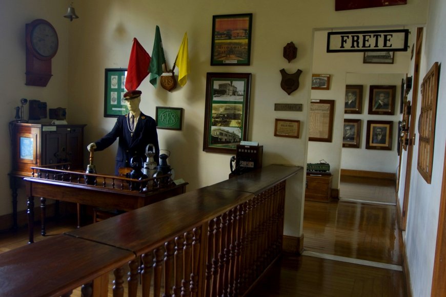 Passeio Cultural no Museu da Ferrovia de Sorocaba